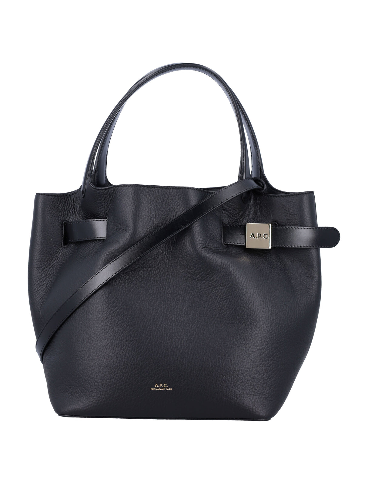 A.P.C. Daria Mini Handbag - Elegant Grained Leather Design