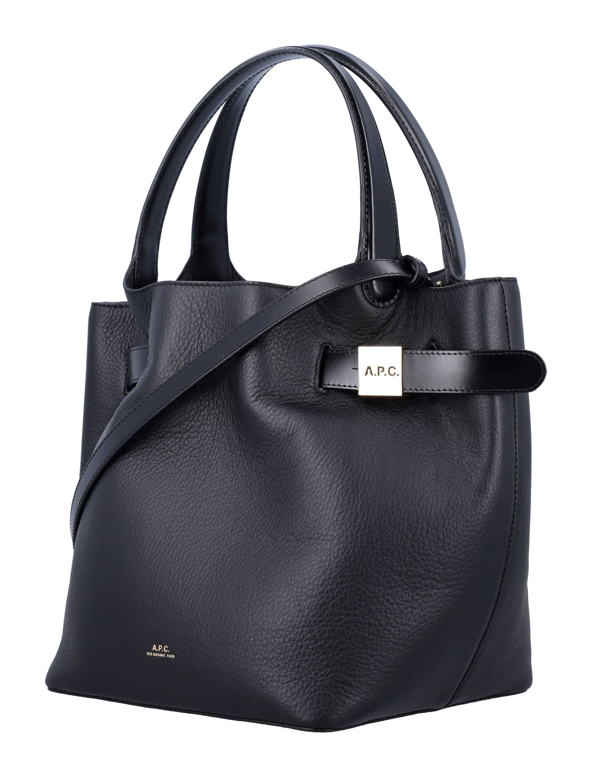 A.P.C. Daria Mini Handbag - Elegant Grained Leather Design