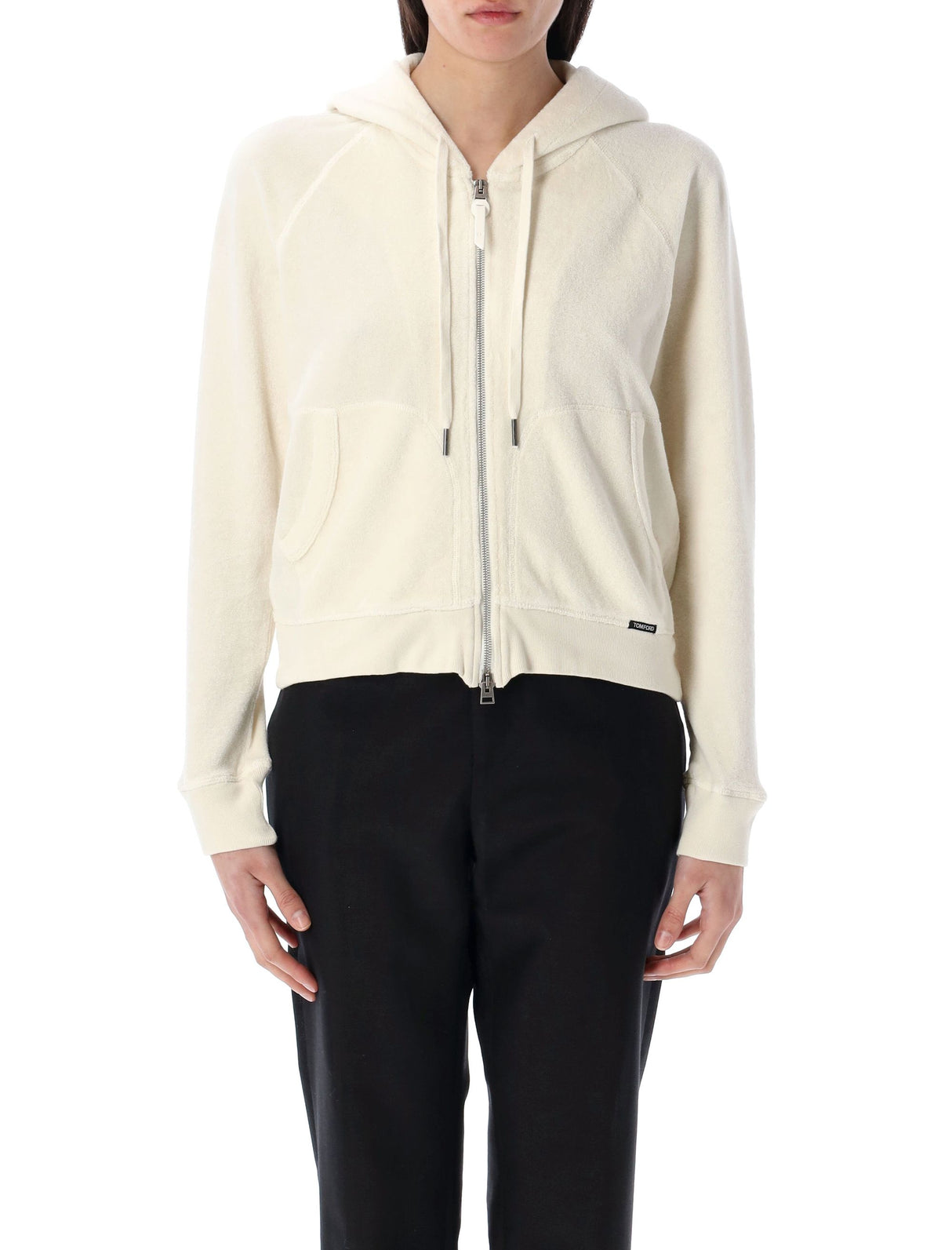 TOM FORD Women's Towelling Zip Hoodie - S