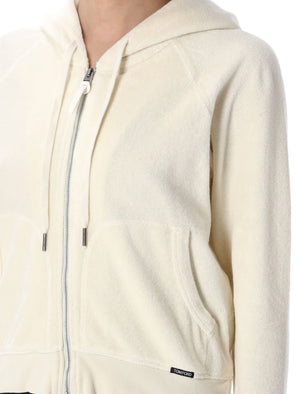 TOM FORD Women's Towelling Zip Hoodie - S