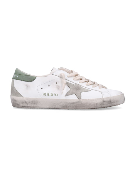 GOLDEN GOOSE Vintage Leather Low-Top Sneakers for Men