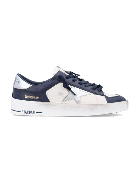 GOLDEN GOOSE Vintage-Inspired Lace-Up Sneakers for Men