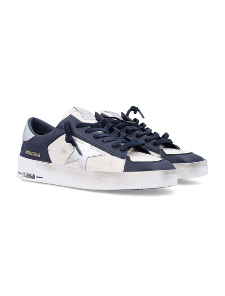 GOLDEN GOOSE Vintage-Inspired Lace-Up Sneakers for Men