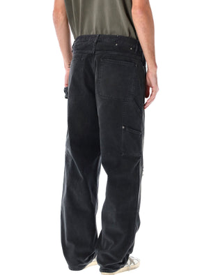 GOLDEN GOOSE Distressed Painter Pant - Loose Fit for Men