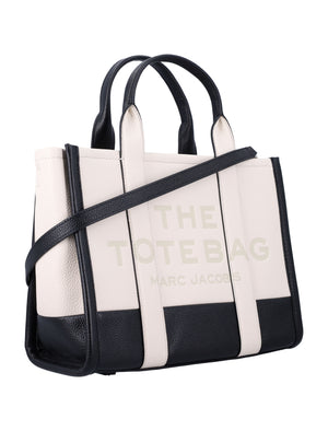 MARC JACOBS Medium Bicolor Leather Tote Handbag