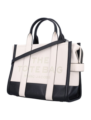 MARC JACOBS Medium Bicolor Leather Tote Handbag