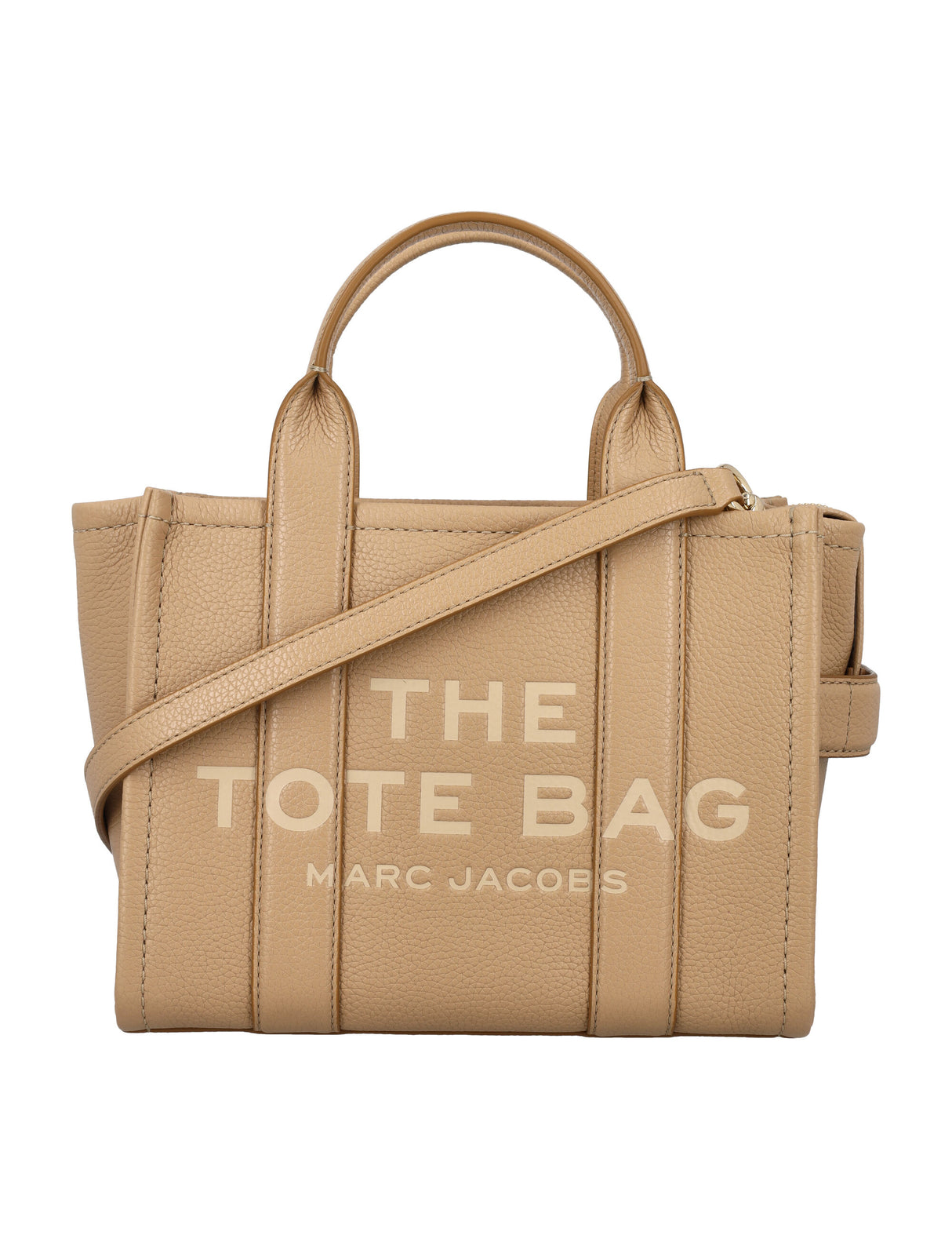 MARC JACOBS Mini Tote Handbag - Grained Leather