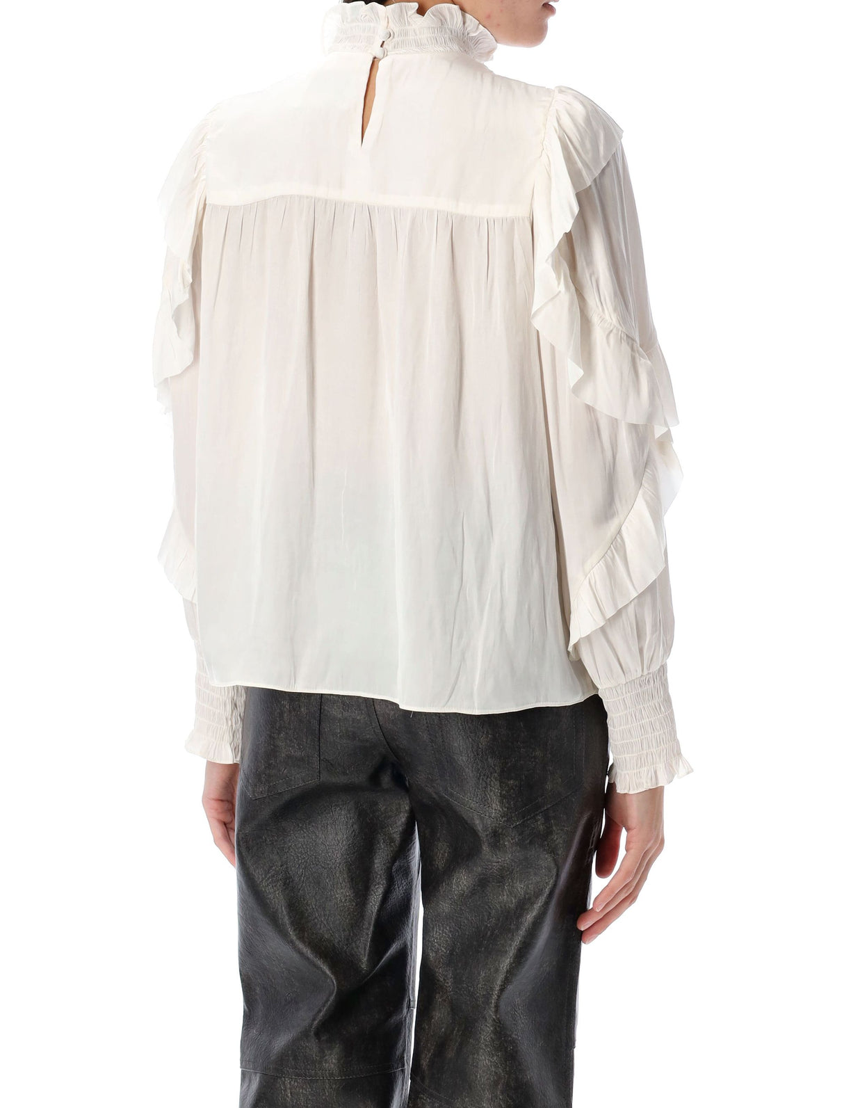 ISABEL MARANT Ruffled Lace Blouse for Women