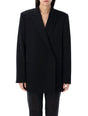 JIL SANDER Women's Oversized Wool Blazer - Size 34