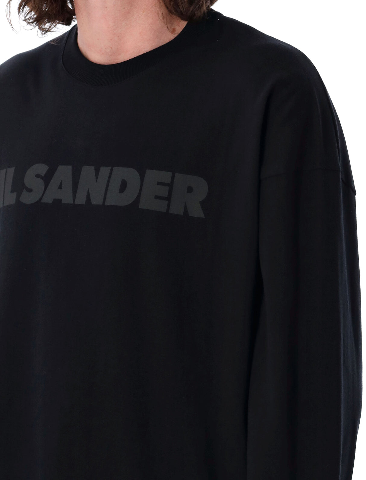 JIL SANDER Oversized Logo T-Shirt - Size L