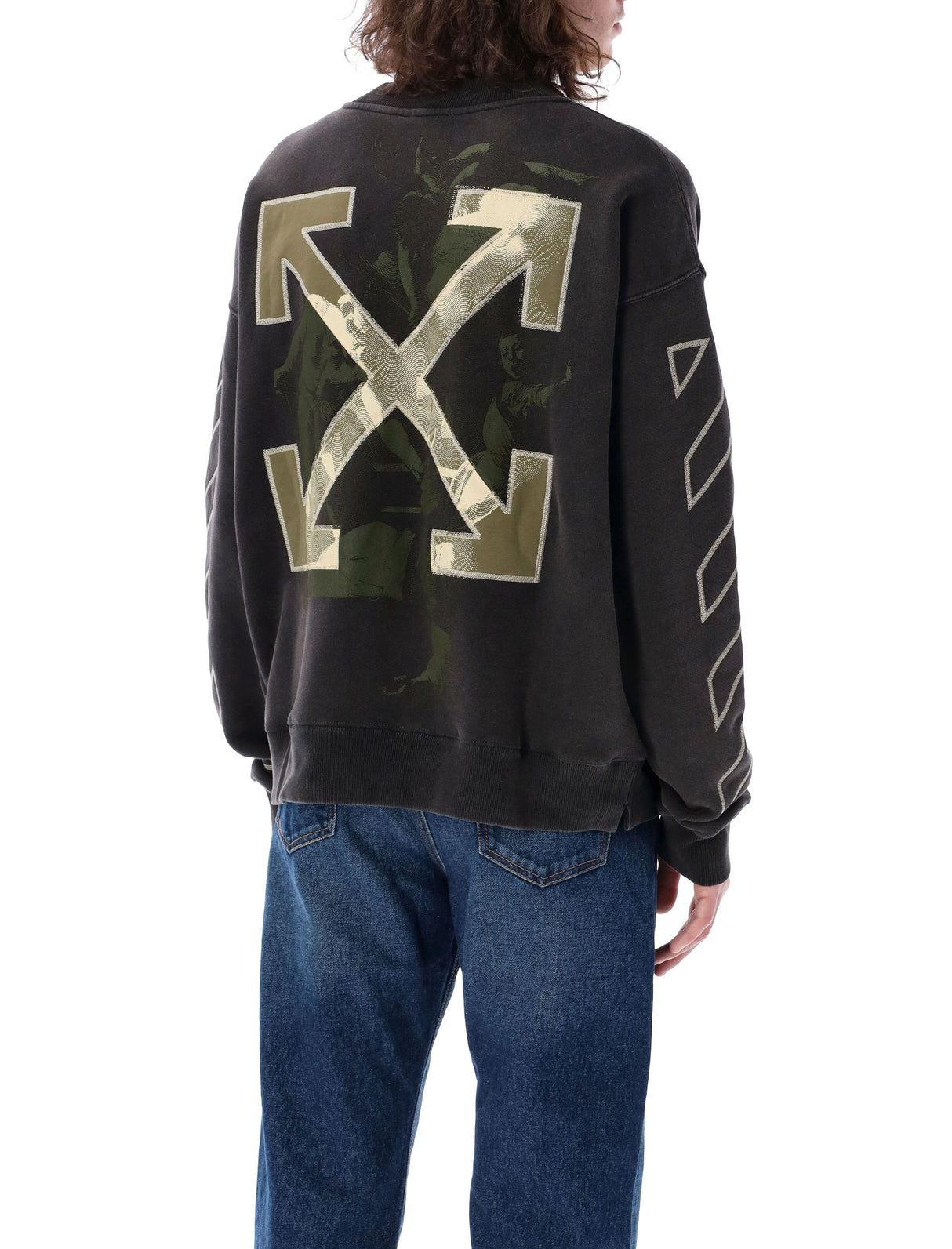 OFF-WHITE Modern Martyrdom Arrow Sweatshirt - Size L