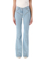 MUGLER Mid-Rise Flared Jeans - Size 24/25