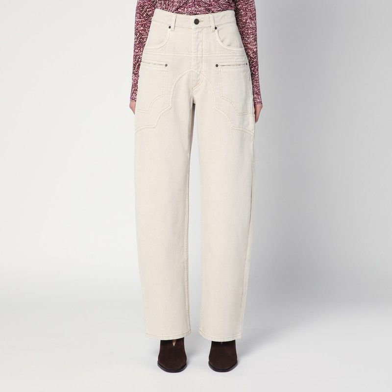 ISABEL MARANT Wide-Leg High Waist Jeans