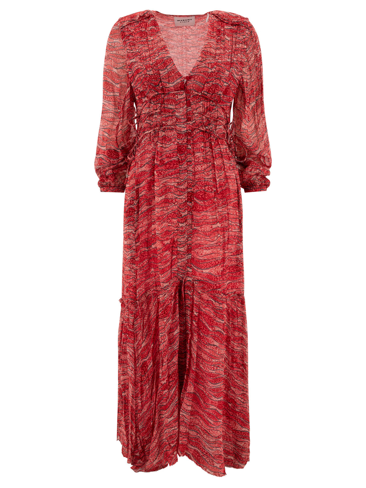 ISABEL MARANT ETOILE Midi Dress with Viscose Print