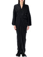 RICK OWENS Elegant Wrap Gown - Size 40