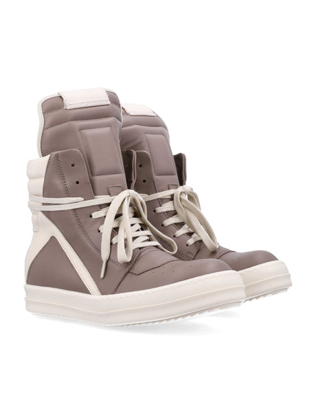 RICK OWENS High-Top Women's Geometric Sneakers