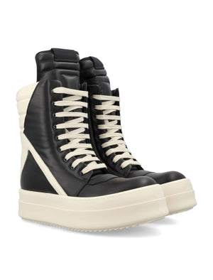 RICK OWENS Mega Geobasket High-Top Sneakers for Men