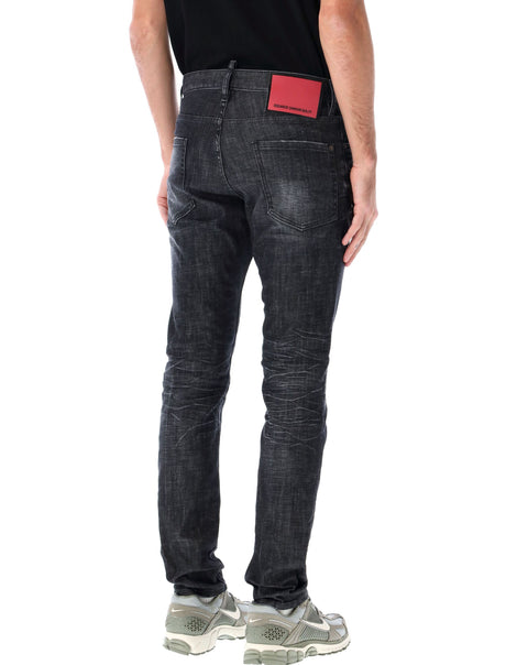 DSQUARED2 Slim Fit Straight Leg Jeans - Size 48