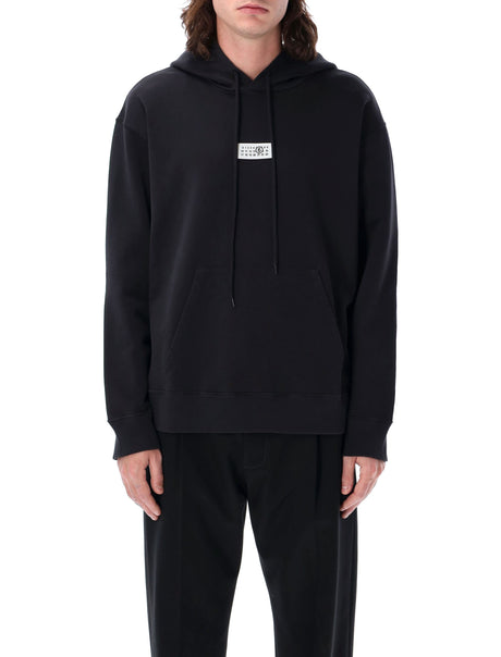 MM6 MAISON MARGIELA Relaxed Fit Hooded Sweatshirt - Size L