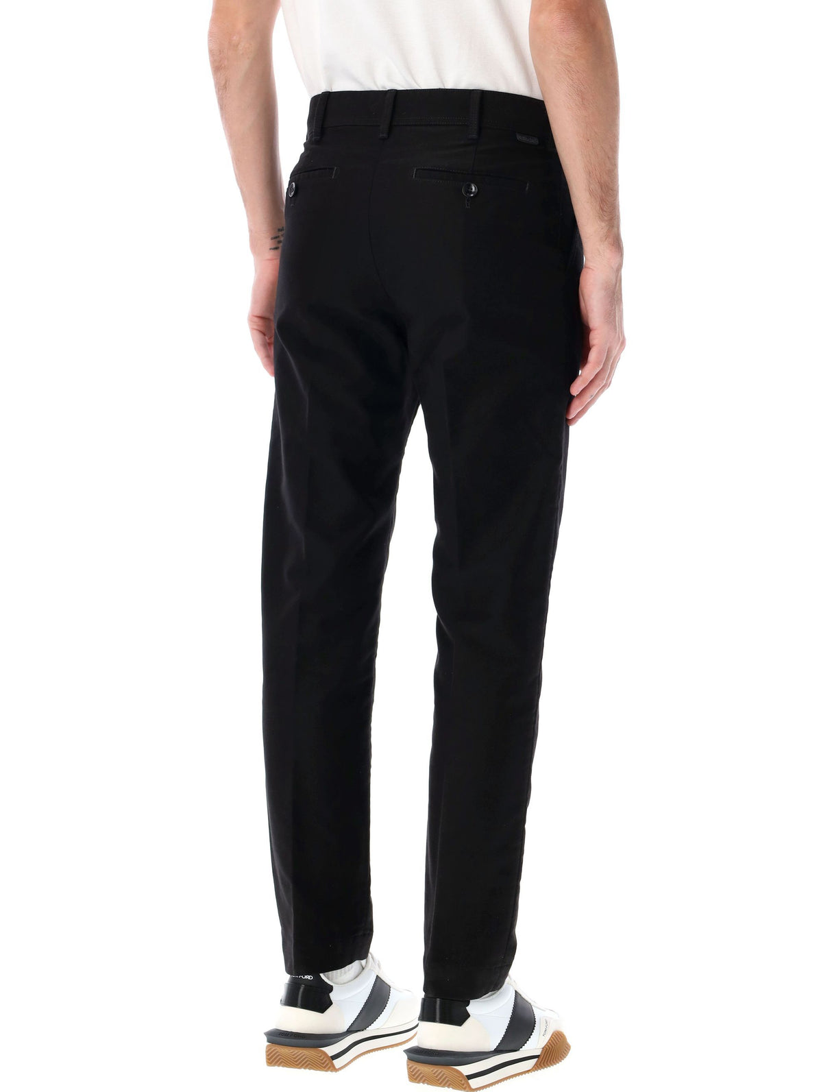 TOM FORD Cotton Satin Chino Pants Size 32