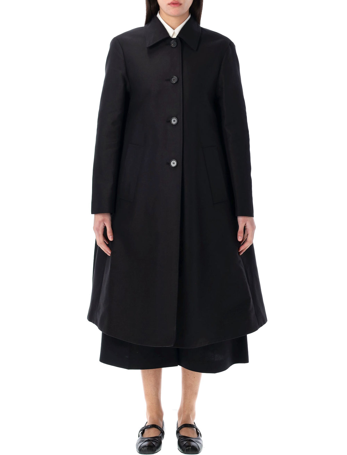 MARNI Classic A-Line Duster Jacket in Size 40