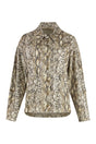 ISABEL MARANT Floran Printed Shirt with Rounded Hem