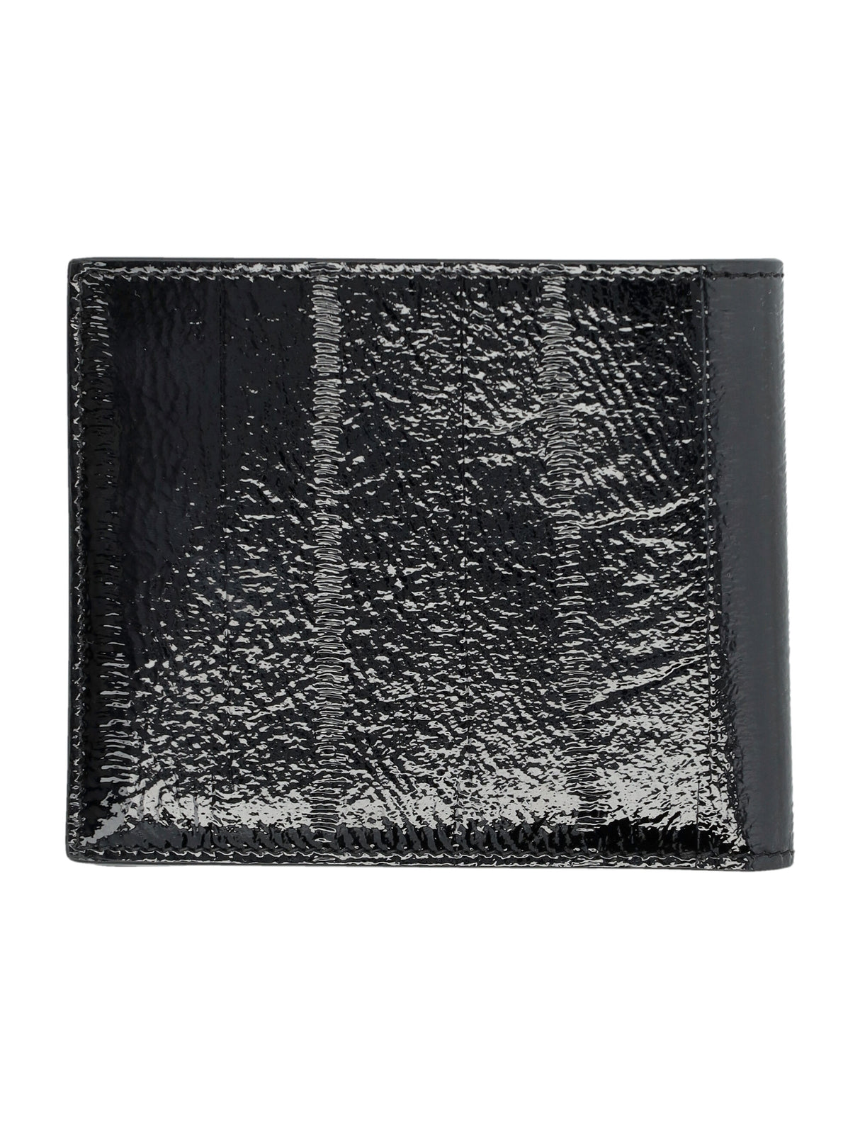 TOM FORD Mini Bifold Wallet in Eel Print Leather