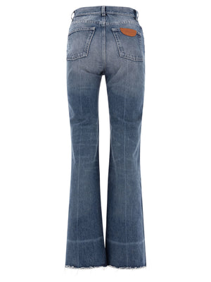 CHLOÉ Women's Classic Denim Jeans - SS25 Collection