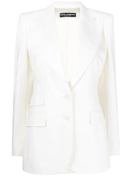 DOLCE & GABBANA Tailored Single-Breasted Blazer for Men