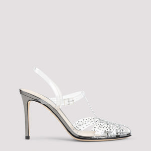 GIORGIO ARMANI Elegant High-heel Pumps with Strass Accents - 10cm