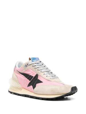 GOLDEN GOOSE Marathon Nylon and Suede Sneakers with Star Detail