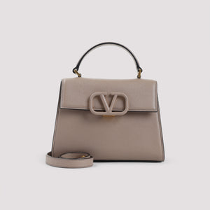 VALENTINO GARAVANI Mini Top Handle Leather Handbag