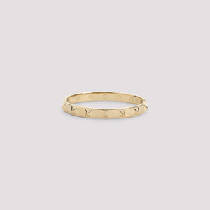 VALENTINO GARAVANI Sophisticated Brass Bangle for Men