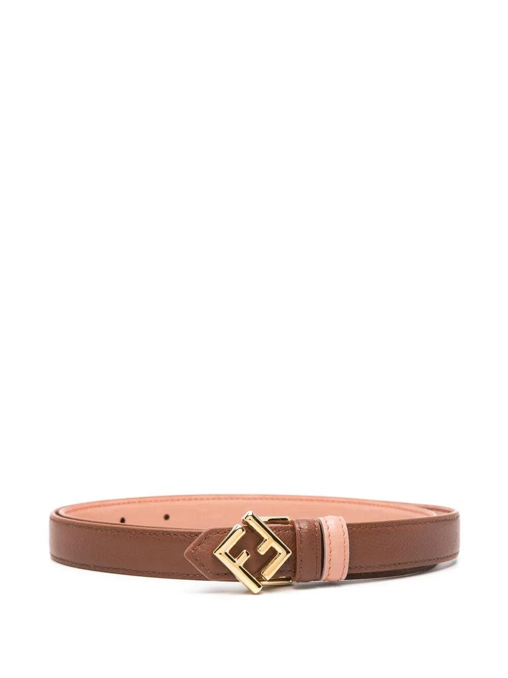 FENDI Reversible Leather Belt - 2 cm Height