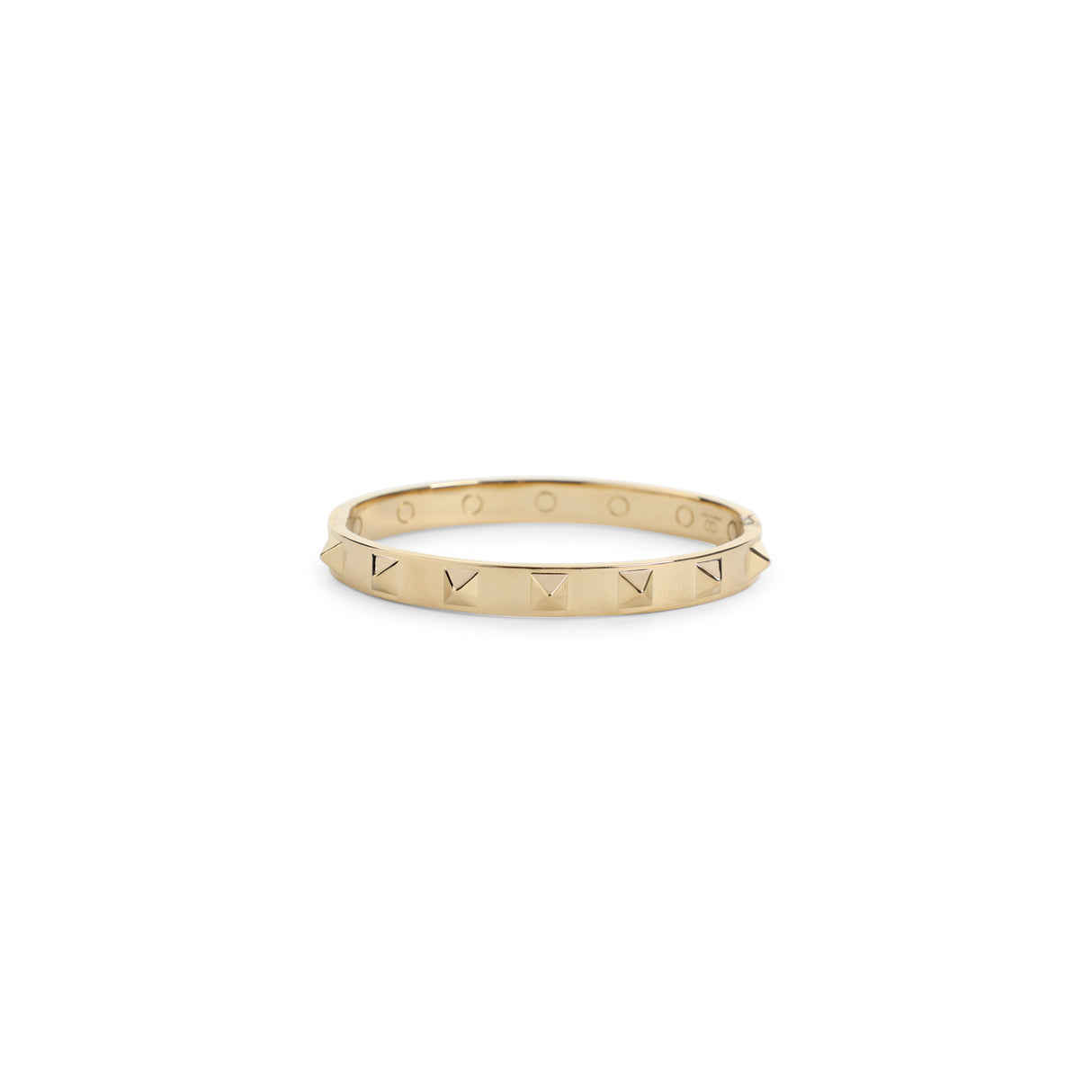 VALENTINO GARAVANI Sophisticated Brass Bangle for Men