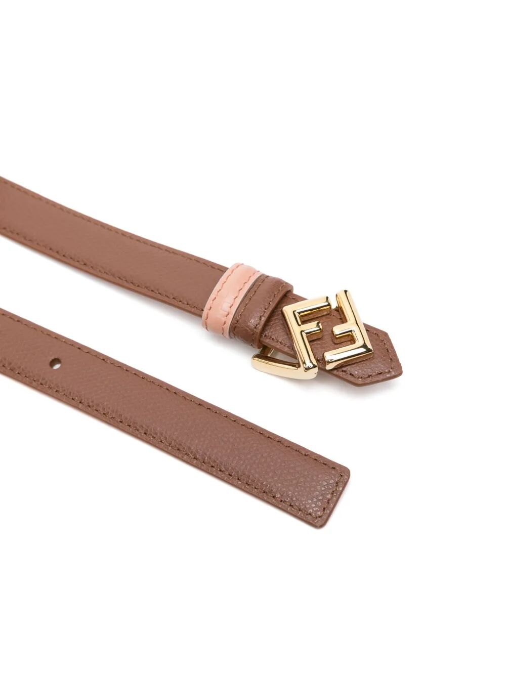 FENDI Reversible Leather Belt - 2 cm Height