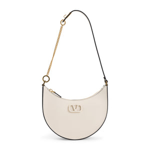 VALENTINO GARAVANI Mini Grained Leather Hobo Handbag