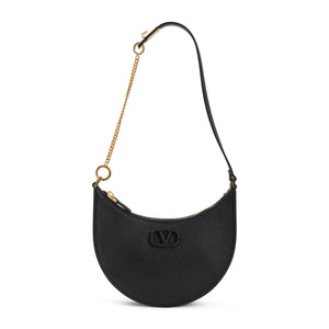 VALENTINO GARAVANI Mini Grained Leather Hobo Handbag