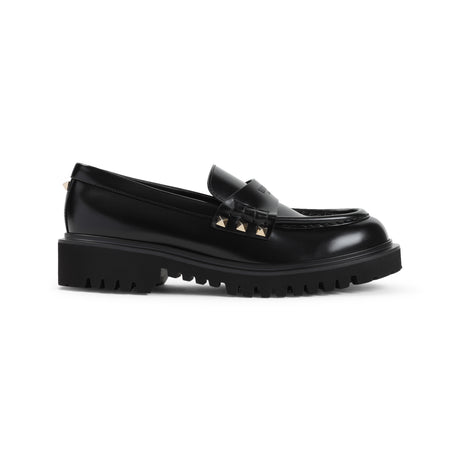 VALENTINO GARAVANI Men's Luxurious Leather Loafers