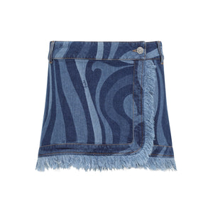 PUCCI Denim Mini Skirt for the Fashion-Forward