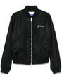 OFF-WHITE Women's Script Varsity Mini Jacket