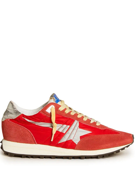 GOLDEN GOOSE Marathon Sneakers with Silver Star for Women