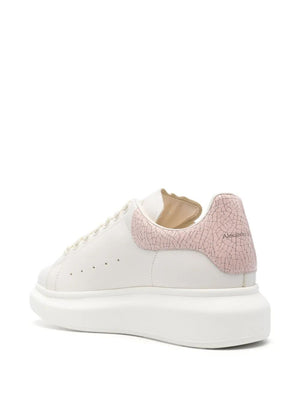 ALEXANDER MCQUEEN Oversized Sneaker with Crackled Heel Tab