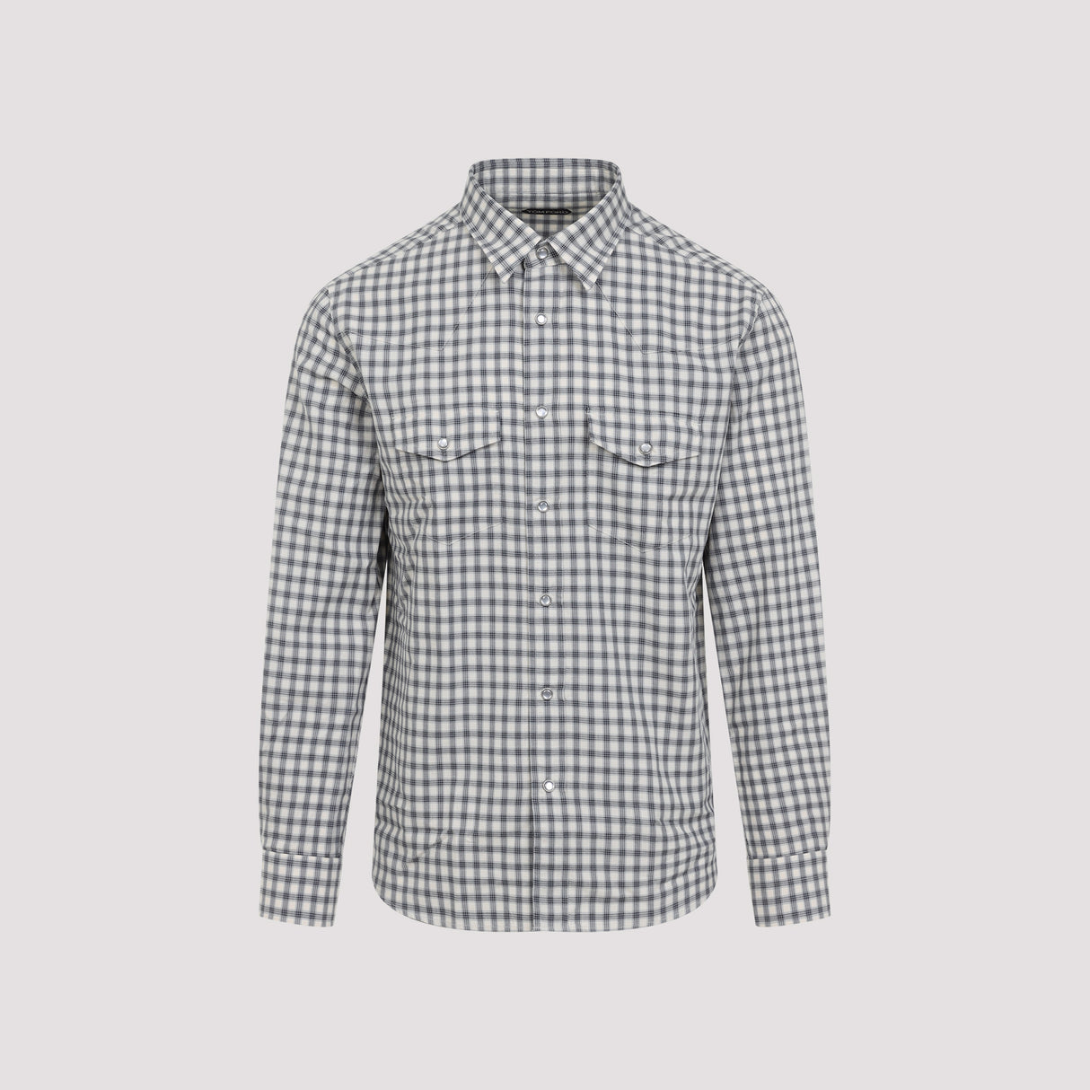 TOM FORD Slim Fit Cotton Shirt for Men - SS25 Collection