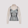 BALENCIAGA Mini Trompe L'Oeil Lingerie Top