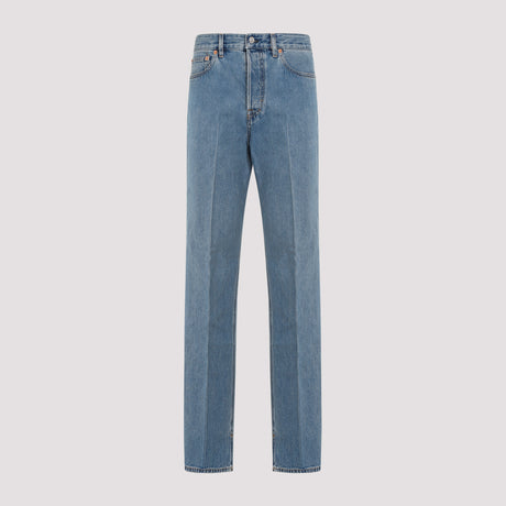 GUCCI Straight-Leg Denim Pants for Men - FW24 Collection