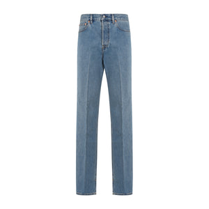 GUCCI Straight-Leg Denim Pants for Men - FW24 Collection