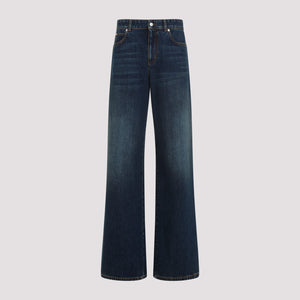 ALEXANDER MCQUEEN Cotton Jeans - Essential Fit for FW24