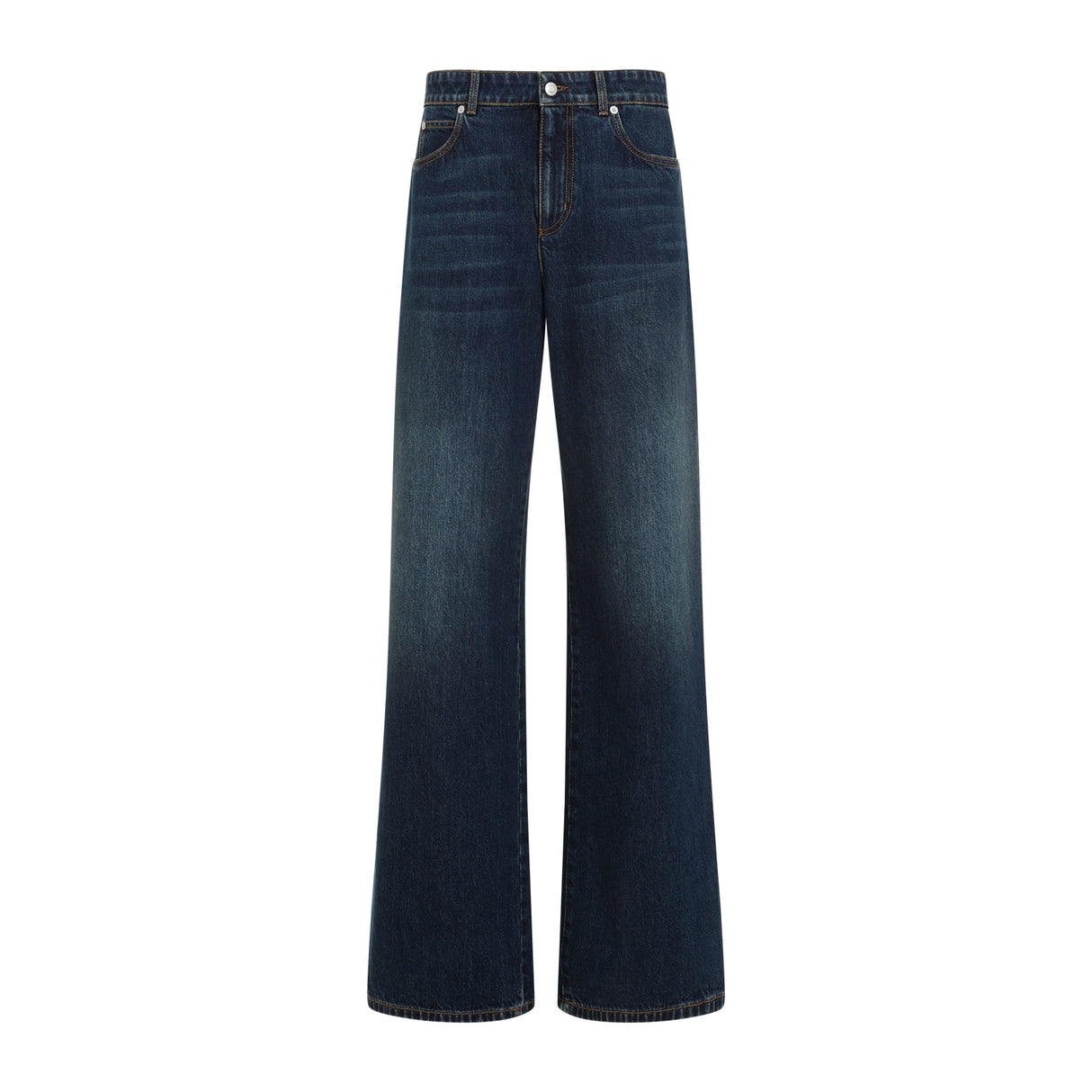 ALEXANDER MCQUEEN Cotton Jeans - Essential Fit for FW24