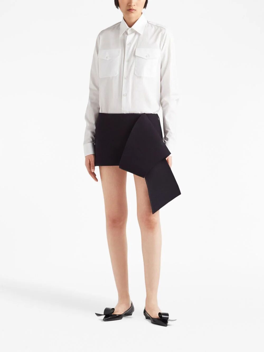 PRADA Classic Wool Mini Skirt for Men